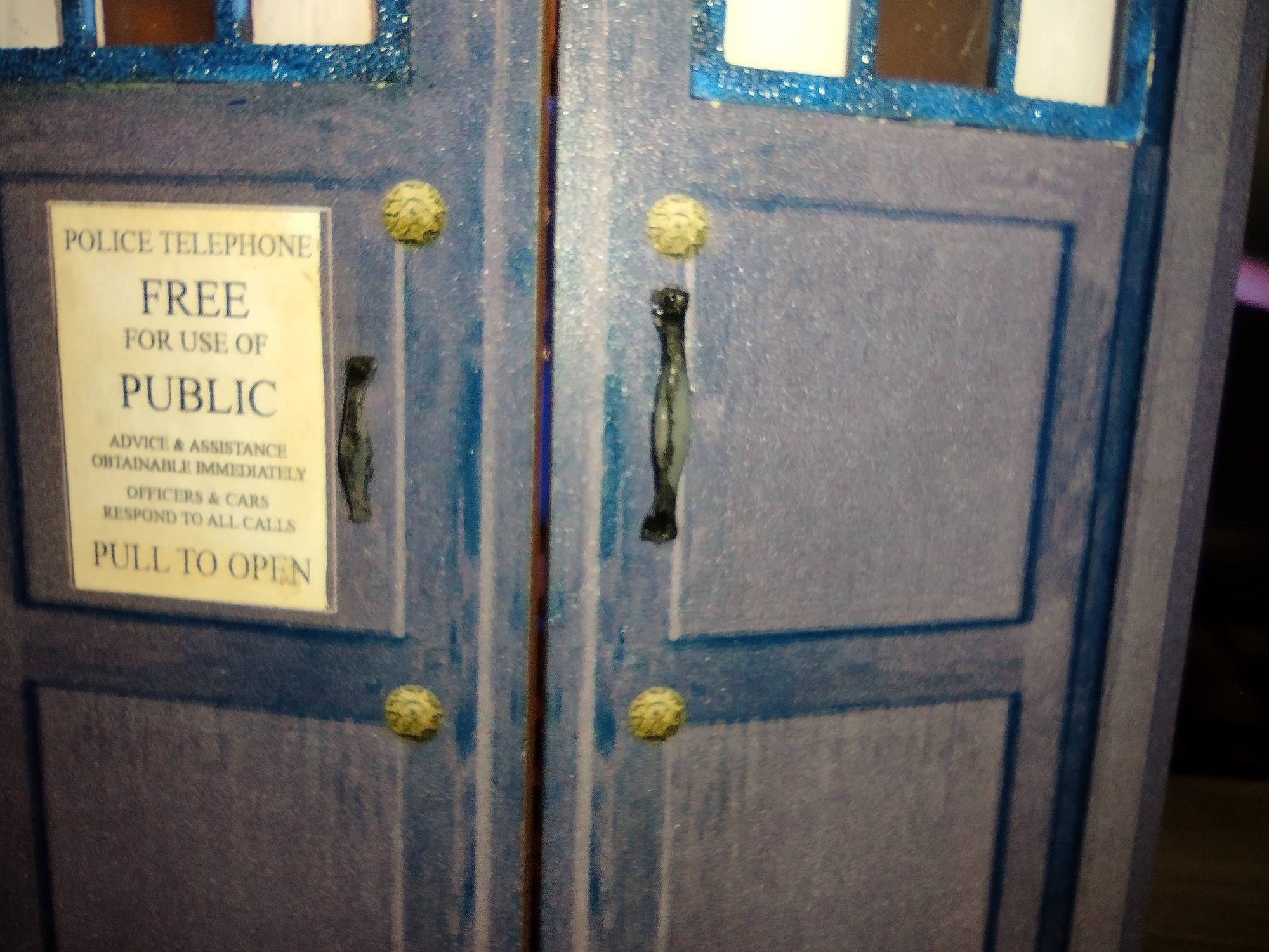 Mysterious Blue Box
