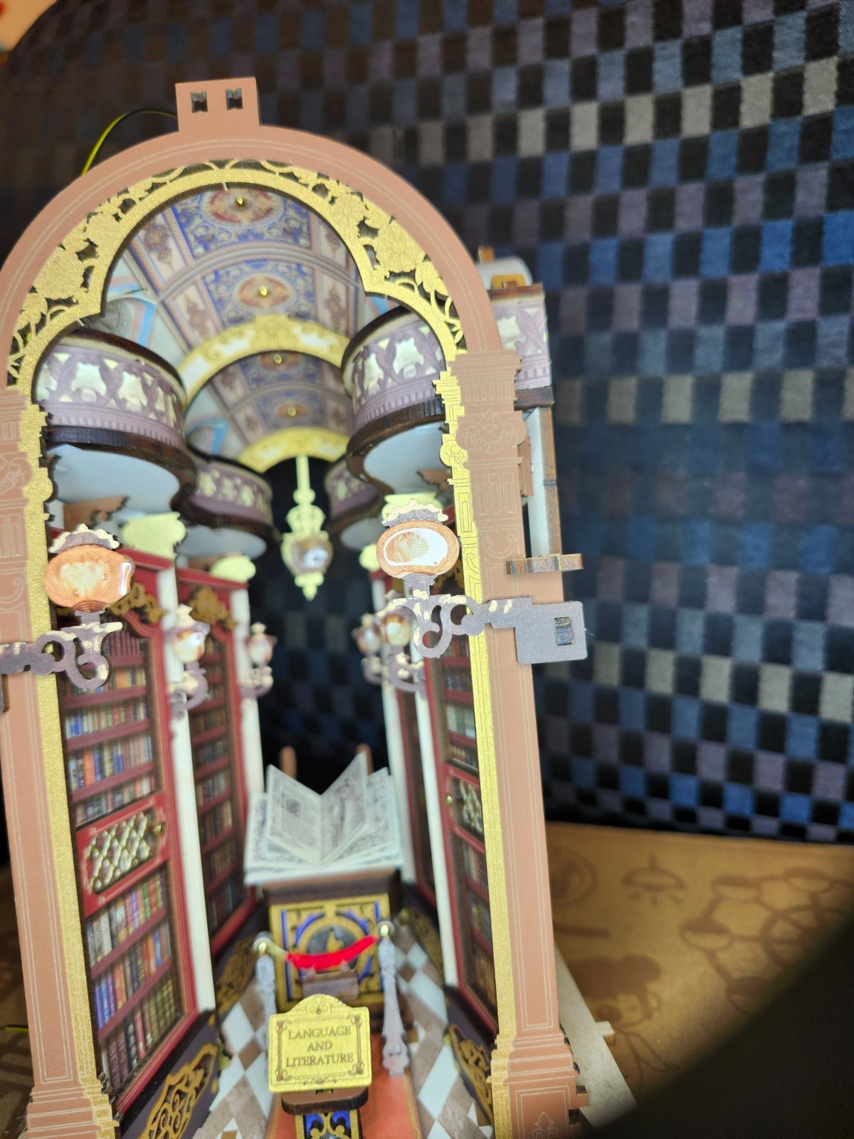My Library of Wonders DIY Book Nook Build