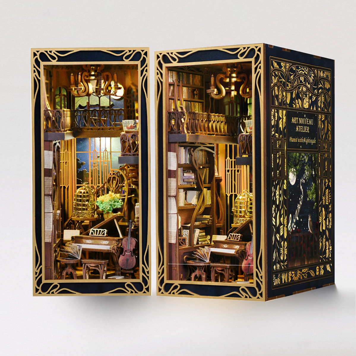 Pianist with Nightingale