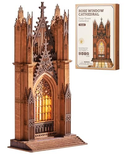 Gothic Twin-Tower Cathedral